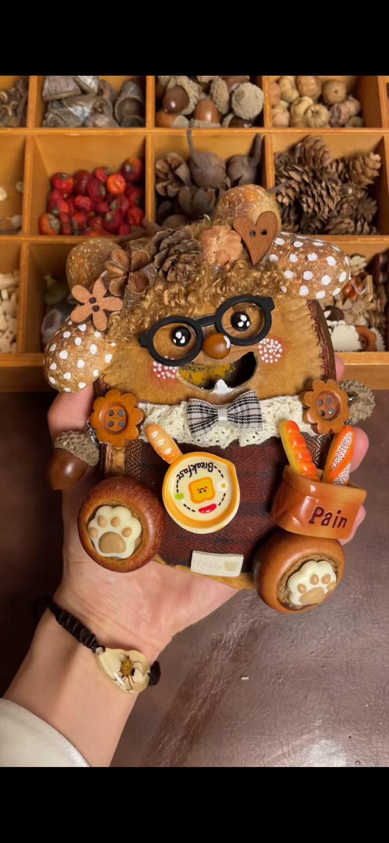 Two Sides  Toasty the Mushroom Baker