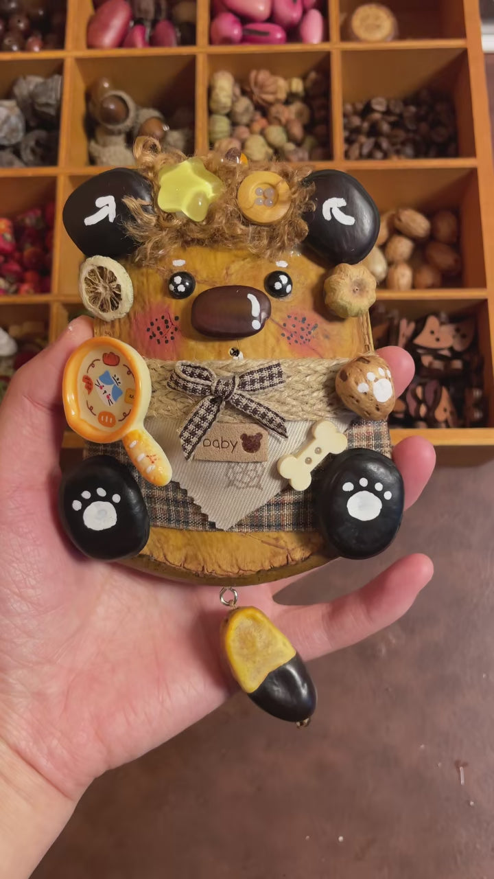 Nutty the Nerd Bear